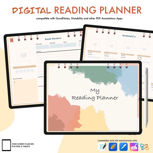 iMuji Studio Digital Reading Planner