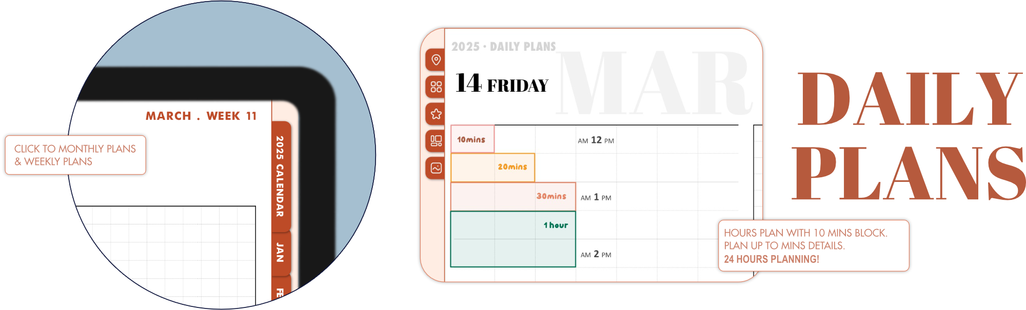 iMuji Studio Elite Planner 2025