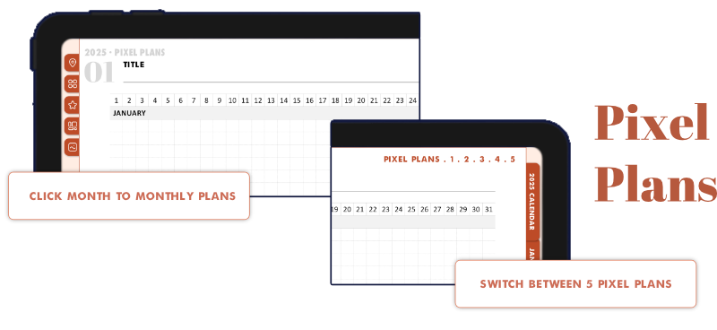 iMuji Studio Elite Planner 2025