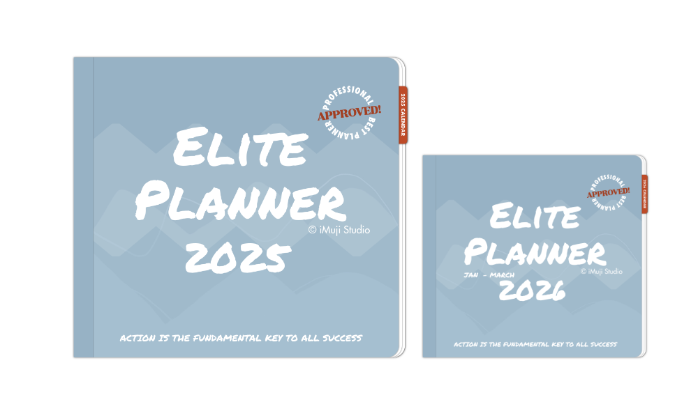 iMuji Studio Elite Digital Planner 2025/26