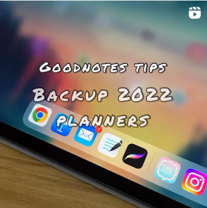 iMuji Studio Backup digital planner